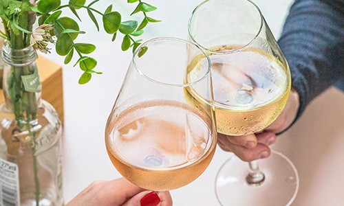 people holding glasses of wine