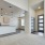 Spacious living area on the bottom floor of a 3-bedroom townhome at Cadia River District in Eagle, Idaho.